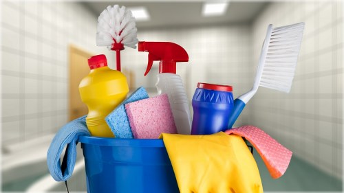 Professional cleaners preparing a Knightsbridge home for new residents