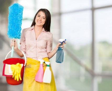 Domestic cleaning tasks for kitchens and bathrooms in Knightsbridge homes